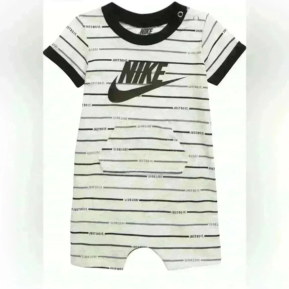 Nike Baby Boy Infant Shortfall (Heather Grey Newborn) - Picture 1 of 6